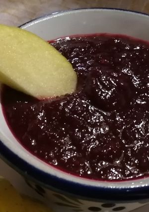 Una foto de Chamoy casero