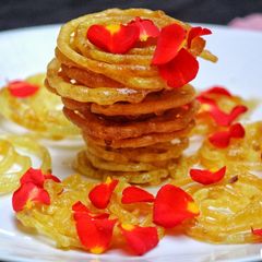 Instant Jaggery Jalebi A picture of Instant Jaggery Jalebi.