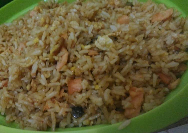 Resep Nasi Goreng Salmon Anti Gagal