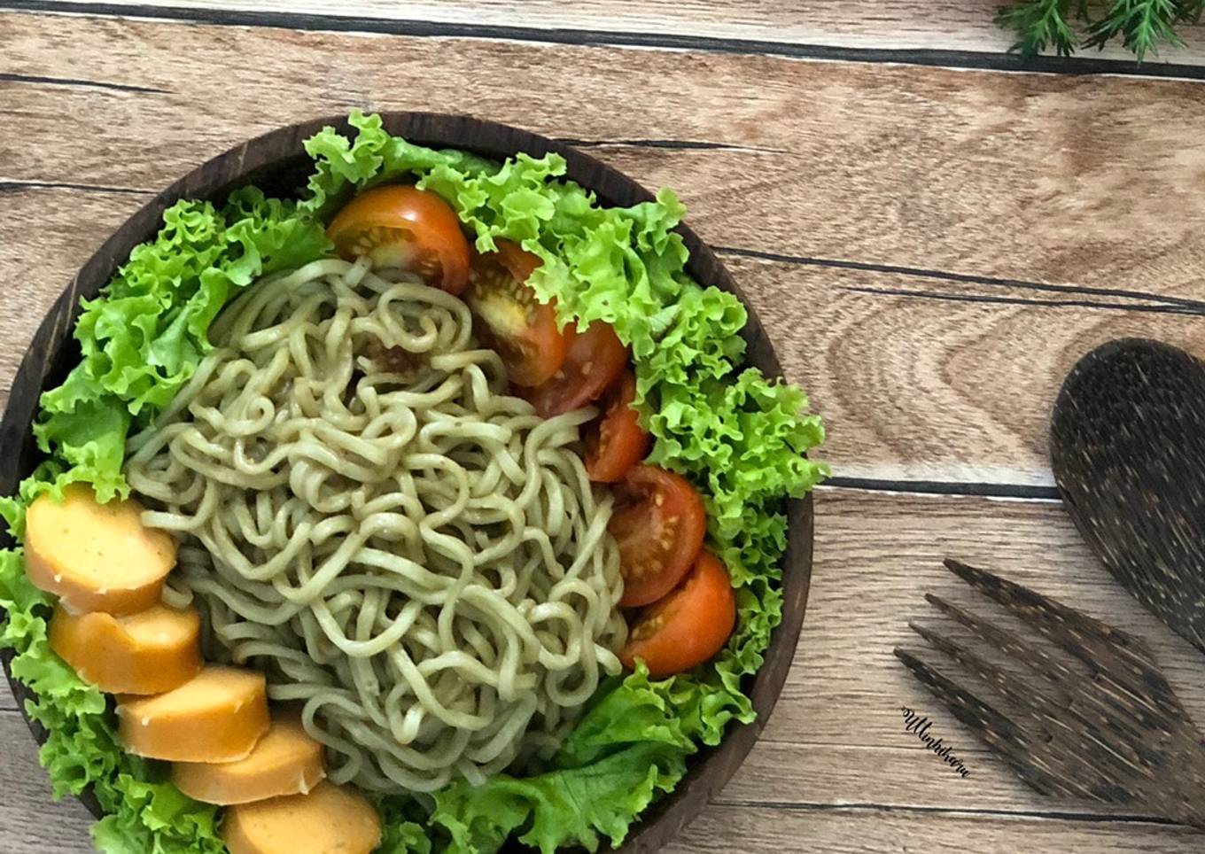 Resep 411. Mie Instan Rendah Kalori Cocok Buat Pemula