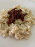 Hagyományos juhtúrós galuska (Bryndzové halusky)