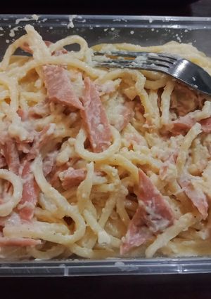 Foto resep Spagetthi Carbonara Homemade Simple