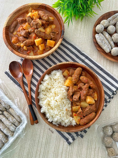 صورة لوصفة كفتة الأرز بالبطاطس واللحم 🥔🍖🇪🇬