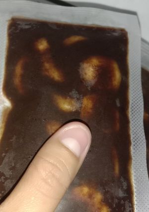 A picture of Chocolate banana ice 🍌🍫 😋.