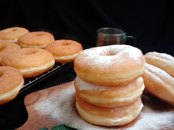 Yuk intip, Bagaimana cara memasak Donat Menul,Soft and Fluffly (Pakai Terigu Segitiga Biru) yang gurih