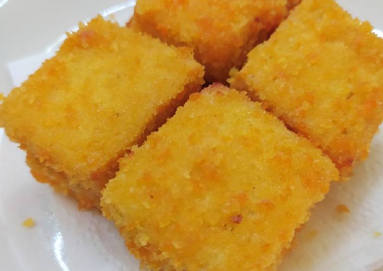 Resep 89. Nugget Ayam Wortel Keju ?, Bikin Ngiler