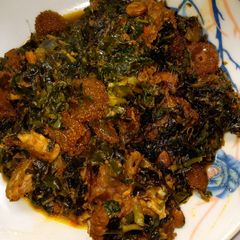 A picture of Vegetable soup.