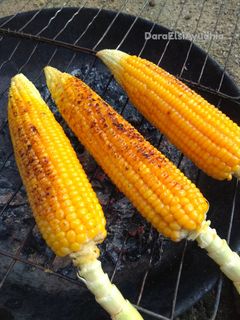 Foto resep Jagung bakar pedas manis