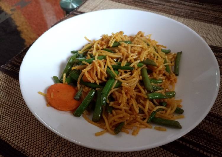 Recipe of Homemade Spicy veggy pasta