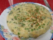 Una foto de tortilla de vainas