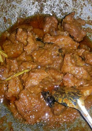 Foto resep Rendang daging sapi