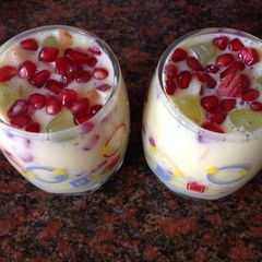 A picture of Sugar Free Fruit Custard.