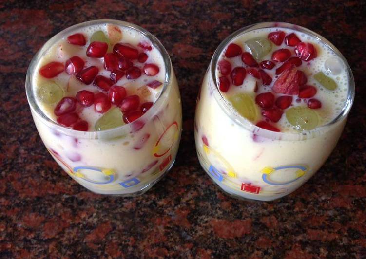 Sugar Free Fruit Custard
