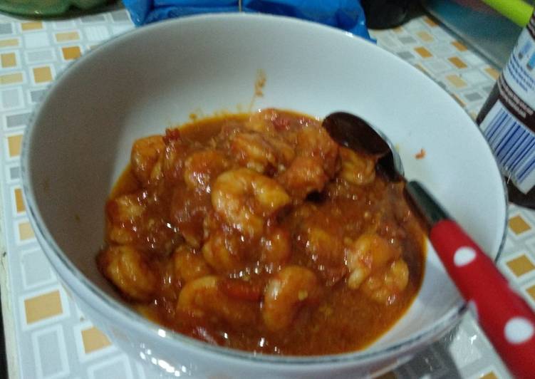 Resep Udang balado simple, Bisa Manjain Lidah