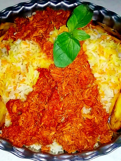 عکسی از دستور پلوی سنتی فرانسوی (لیموزین)