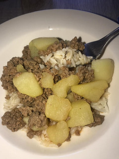 Foto de Carne picada com batatas