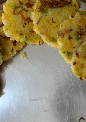 A picture of Rice Tikki.