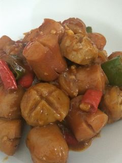 Foto resep Sosis Bakso Pedas Asam Manis