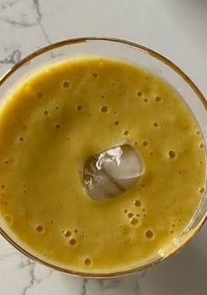 Foto de Sumo de Manga, Banana e Laranja