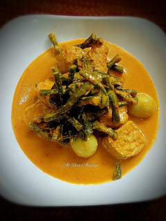 Foto resep Gulai Tempe Kacang Panjang Plus Telur Puyuh