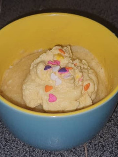 A picture of Rich Funfetti Mug Cake Recipe.