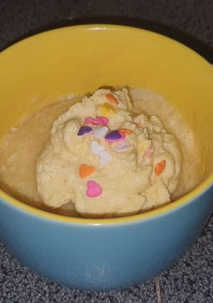A picture of Rich Funfetti Mug Cake Recipe.