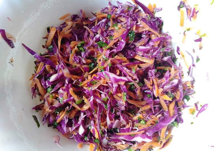 My Daughter love Red Cabbage Salad