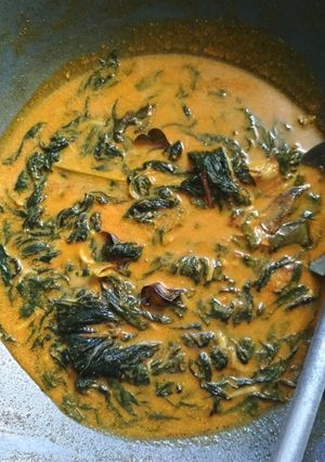 Foto resep Gulai Daun Singkong khas Padang