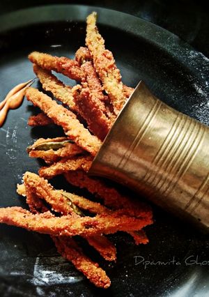 ফ্রেঞ্চ বিনস কুরকুরে (French beans kurkure recipe in Bengali) রেসিপির প্রধান ছবি