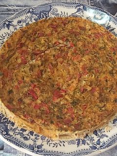 Una foto de Tortilla de aprovechamiento en microondas
