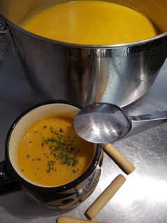 Una foto de Crema calabaza con un toque de jengibre