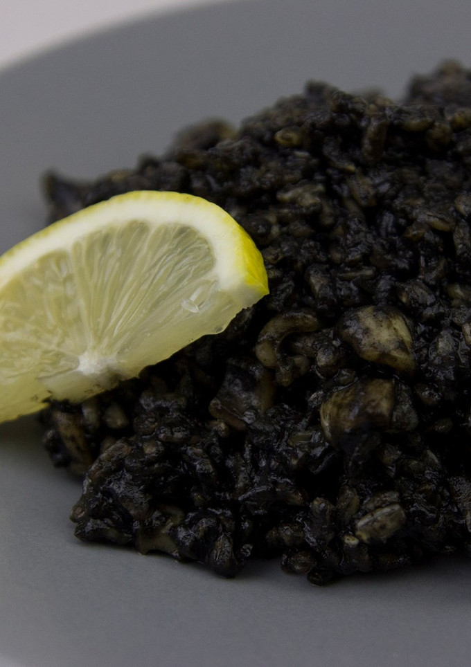 Una foto de Arroz negro