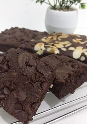 Foto resep Chewy fudgy brownie