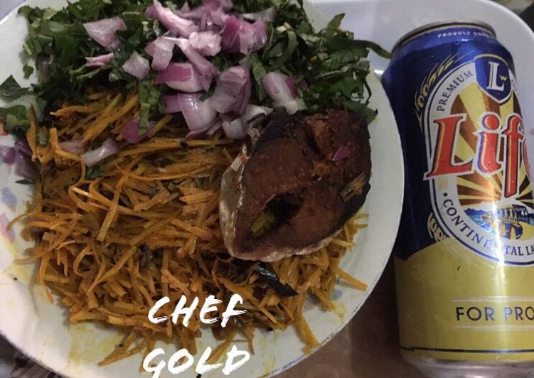 Simple Way to Prepare Super Quick Homemade Abacha