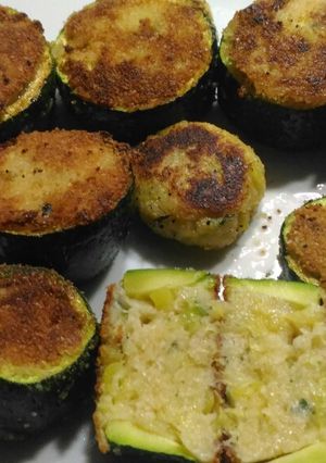 Foto di Zucchine con ripieno vegetariano