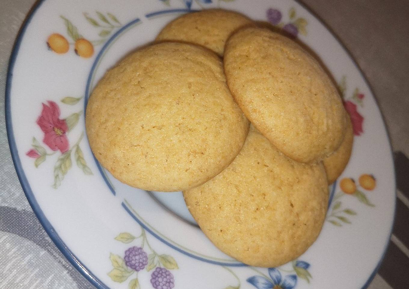 Biscuits au miel et orange