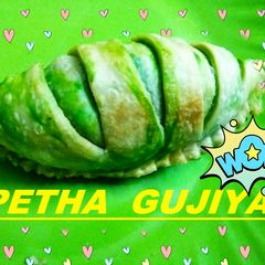 A picture of Petha Gujiya.