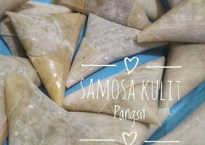 Resep Samosa Daging Kulit Pangsit Oleh Nafa S Kitchen Cookpad