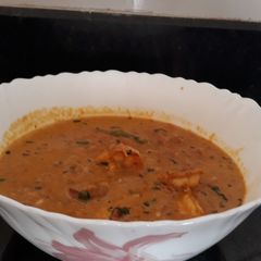 A picture of Prawns Malai Gravy.