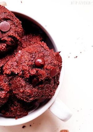 Una foto de Sorprendentes galletas saludables de doble chocolate! Sin gluten, sin azúcar, sin grasa, veganas y deliciosas!!
