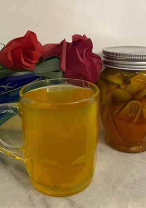 عکسی از دستور لیمو نباتی زعفرانی 🍋