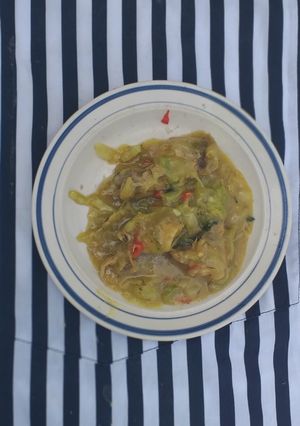 A picture of Cream chicken sauce.
