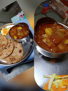 બટાકા નું છાલ વાળુ શાક (Potato Sabji Recipe In Gujarati) રેસીપી મુખ્ય ફોટો