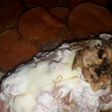 Calabaza y pechuga al horno