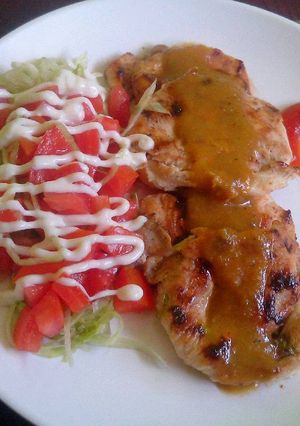 Foto resep Chicken steak (breakfast #DGM day 5)