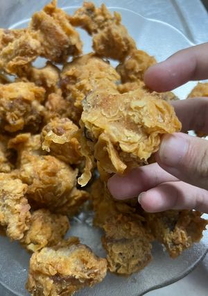 Hình của món Cá chiên popcorn.