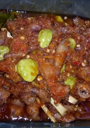 Foto resep Sambel pete cumi asin