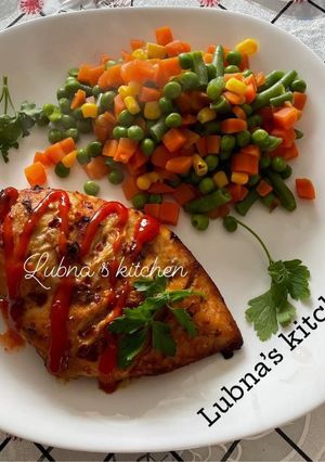 A picture of Air Fryer Chicken Breast:.