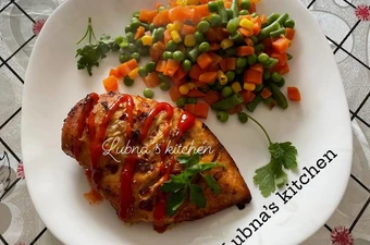 Grilled Chicken Breast with Mixed Vegetables: A Simple & Delicious Recipe