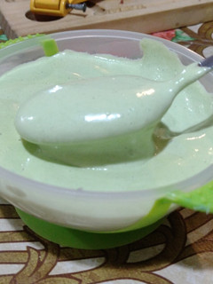 Una foto de Salsa verde con ajo y cilantro